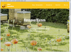 Screenshot HannoverBienen.de
